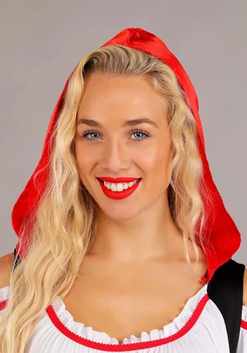 Vista 4 de Fun Costumes Knee Length Little Red Riding Hood Costume
