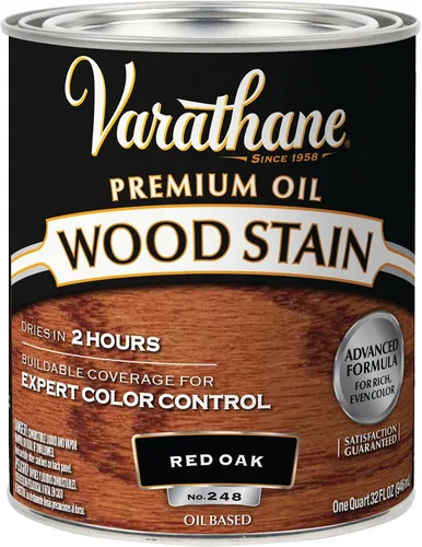 Vista 39 de 1 cuarto de galón Rust-Oleum Brands 211728H Gunstock Varathane - Tinte para madera interior a base de aceite (paquete de 2)