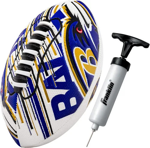 Vista 35 de Franklin Sports NFL Team Mini Balones de Fútbol Americano - Juvenil 8.5" Balón de Fútbol Americano con Licencia Oficial de la NFL + Conjunto