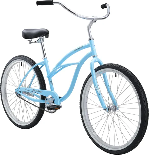 Vista 13 de Sixthreezero Urban Lady Beach Cruiser - Bicicleta híbrida de 3 velocidades para mujer