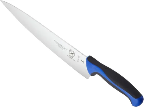 Vista 3 de Mercer Culinary Millennia Colors - Cuchillo de chef de 10 pulgadas, color azul