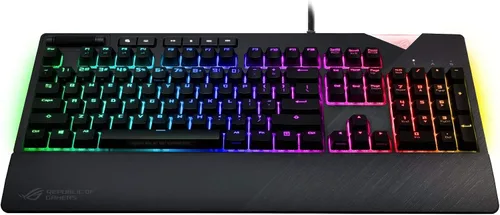 Vista 6 de ASUS ROG Strix Flare Call of Duty Black Ops 4 Edition Mechanical Gaming Keyboard Certified Refurbished