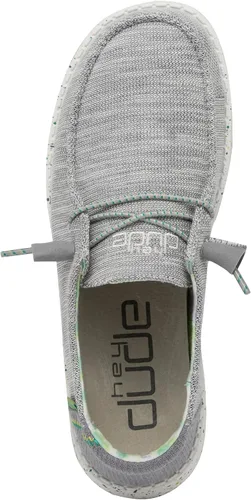 Vista 205 de Hey Dude Wendy - Zapatos de mujer, mocasines sin cordones para mujer, cómodos y ligeros