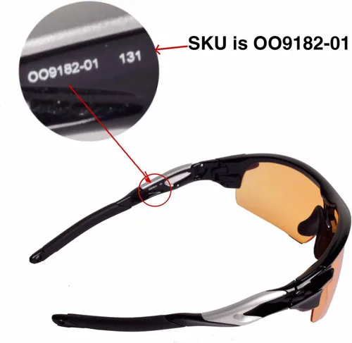 Vista 6 de walleva Lentes de repuesto para Oakley RadarLock Pitch balística 10opciones disponibles