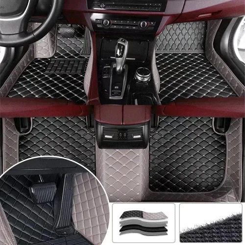 Vista 40 de Tapetes de piso personalizados para automóviles para 98% Infiniti EX, FX, ESQ, G35/37, JX35, M35/37/45/56, Q50, Q60, Q70, Q70L, QX30, QX50, QX56