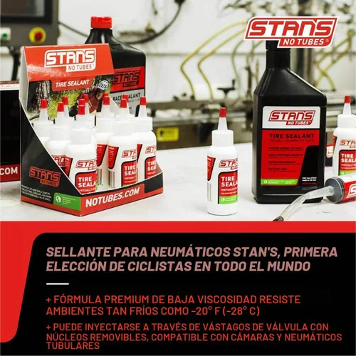 Vista 4 de Stans-No Tubes Sellador de neumáticos Botella de 2 onzas (caja de 12)