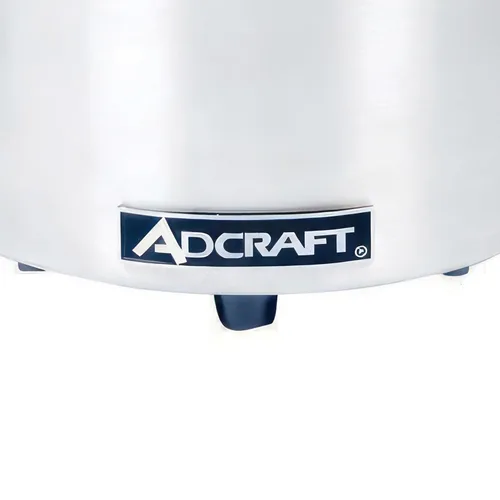 Vista 3 de Adcraft redondo cocina/calentador, 7/11 cuartos de galón., en acero inoxidable (FW-1200WR)
