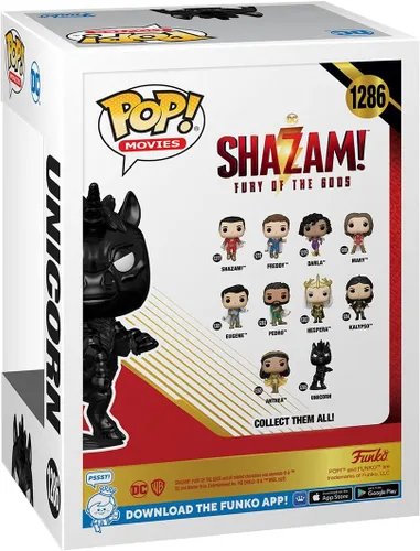 Vista 3 de Funko Pop! Movies: Shazam 2 - Unicornio - Figura de vinilo coleccionable - Idea de regalo - Producto oficial - para niños y adultos - Fans