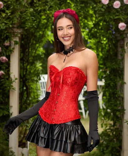 Vista 79 de SZIVYSHI Corsé para mujer, lencería moldeadora, body con cintura de encaje
