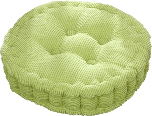 Vista 7 de Cojines redondos cómodos para silla de 15 pulgadas de profundidad. Cojín suave para asiento de oficina