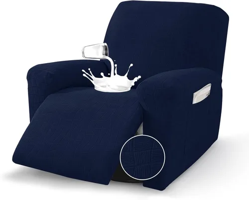 Vista 8 de MAXIJIN Fundas impermeables para sillas reclinables pequeñas de 3 piezas, fundas reclinables que se mantienen en su lugar, fundas reclinables Lazy