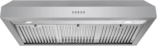 Vista 19 de COSMO UC30 Campana extractora con conductos debajo del gabinete de 29.5 pulgadas, ventilación sobre la estufa, ventilador de 3 velocidades, filtros