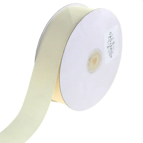 Vista 120 de Homeford Cinta de grogrén macizo, 50 yardas (1-1/2 pulgadas, oro antiguo)