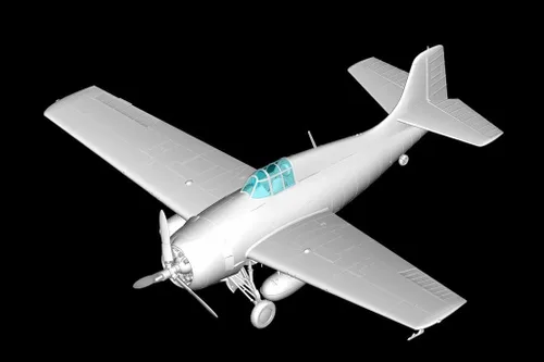 Vista 2 de Hobby Boss HY80328 F4F-4 Wildcat Kit de construcción de modelo de avión