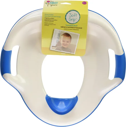 Vista 3 de Asiento entrenador con asas suaves The First Years, Paquete de 1, Azul