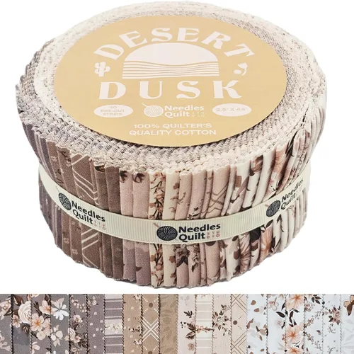 Vista 11 de Jelly Roll - 40 tiras de 2.5 x 44 pulgadas Paquetes de tiras de algodón – Tela acolchada perfecta para coser, proyectos de edredón precortados