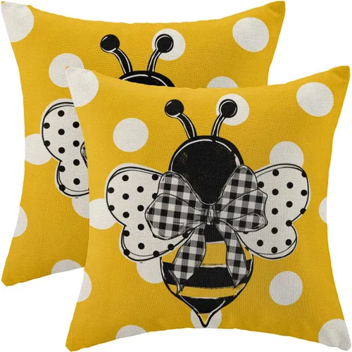 Vista 7 de Juego de 2 fundas de almohada de verano de 16 x 16 pulgadas, diseño de estrella de mar, coral y conchas marinas, fundas decorativas de lino