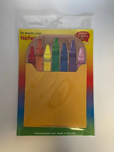 Vista 4 de Crayon Box Bloc de notas grande