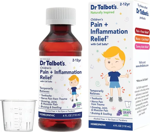 Vista 11 de Dr. Talbot's Medicina de alivio de alergias para niños, 4 onzas, incluye taza de dosificación, para 2 a 12 años, sabor natural a uva