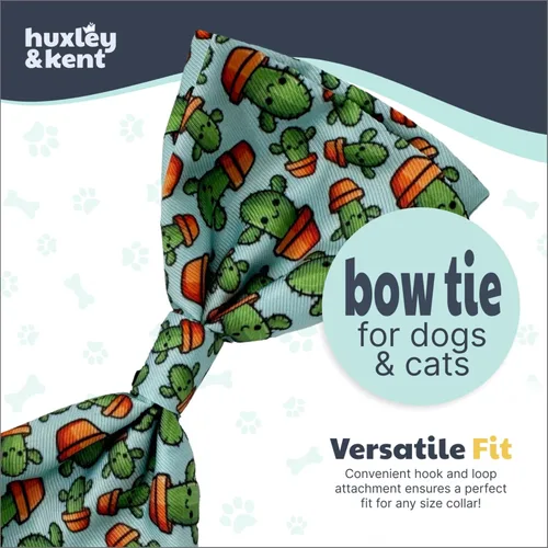 Vista 8 de Huxley & Kent - Corbata para mascotas para perros y gatos - Collar ajustable con gancho y velcro - Lindo y cómodo para fiestas y celebraciones - Soy