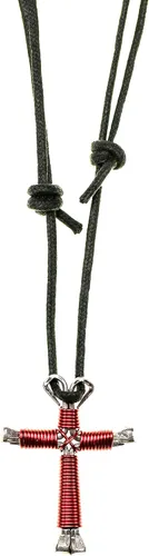 Vista 4 de Intercession Collar de cruz de uñas de herradura, Metal, no conocido