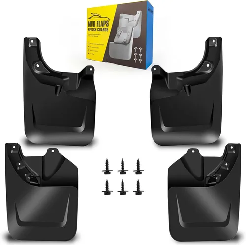 Vista 26 de Aleta de lodo Compatible con 2009-2010 Do-dge Ram 1500/2500/3500, 11-18 Ram 1500/2500/3500, Compatible con ruedas traseras simples, No es compatible