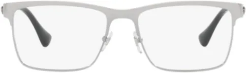 Vista 3 de Versace VE 1285 1001 - Lentes rectangulares (2.205 in), plomizo