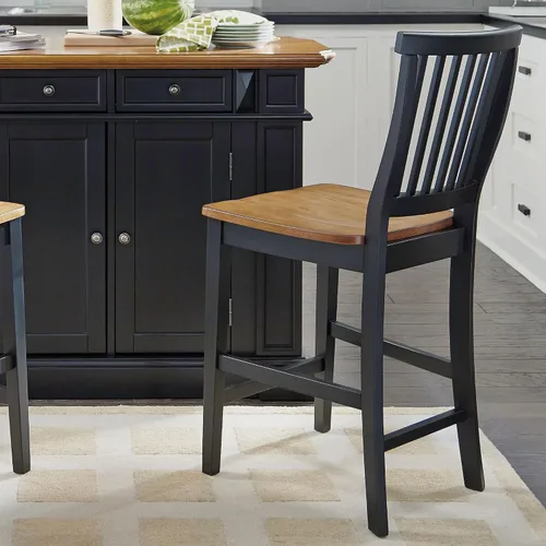 Vista 5 de Homestyles Taburete Americana Black