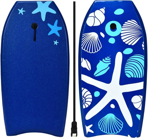 Vista 10 de IRONMAX - Tabla de surf ligera de 37/41 pulgadas con correa de muñeca, núcleo de EPS, cubierta XPE y parte inferior lisa de polietileno de alta