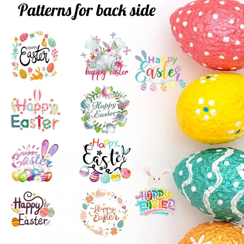 Vista 3 de Cesta de Pascua personalizada con nombre para niños, lona personalizada, cubo de Pascua, regalo para niños y niñas