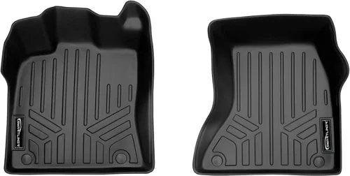 Vista 22 de MAXLINER Juego de alfombrillas de piso y forros de primera fila para Audi A4 / S4 Sedan / A4 Allroad 2017-2025