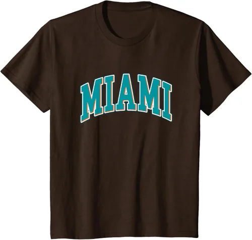 Vista 42 de Miami - Hometown Pride - Diseño retro - Camiseta clásica