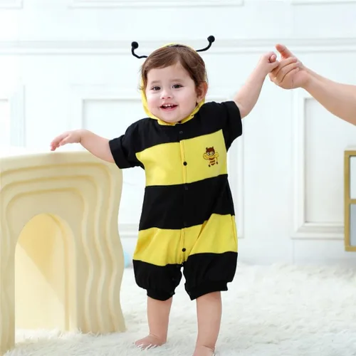 Vista 2 de Dressy Daisy Mameluco para bebé, disfraz de fiesta de Halloween, cumpleaños, talla 1-24 meses Estilo C