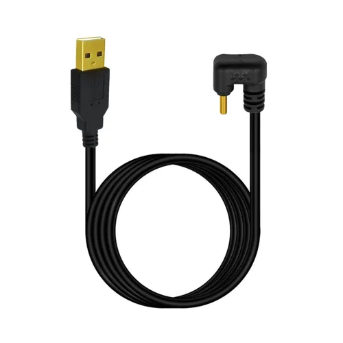 Vista 9 de xiwai USB2.0 Tipo-A a Tipo C USB-C macho a macho Cable de datos de alimentación 480Mbps negro opuesto en forma de U en ángulo trasero
