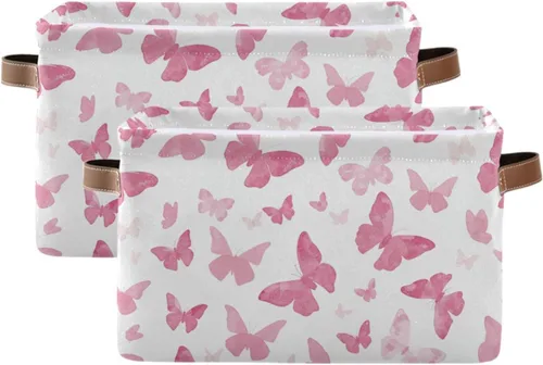 Vista 23 de Cesta Contenedor de Almacenamiento para Zapatos de Ballet, Caja de Almacenamiento Cúbica Grande de Lona Plegable Organizadora para Armario