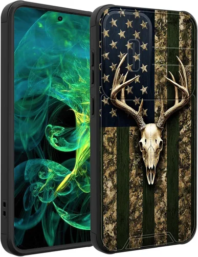 Vista 235 de Funda para Galaxy A16 5G con cubierta para cámara deslizante, resistente de doble capa, híbrida, a prueba de golpes, funda protectora resistente