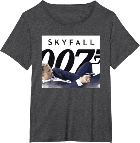 Vista 20 de Official James Bond 007 Camiseta Skyfall, Negro