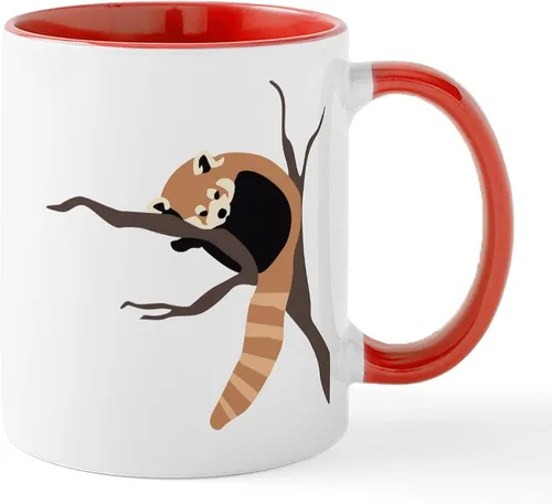 Vista 48 de CafePress Turtle And Panda - Taza de café de cerámica de 11 oz (11.0 fl oz)