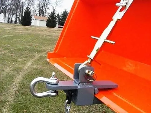 Vista 3 de Enganche de remolque universal para cubo cargador con bola de enganche