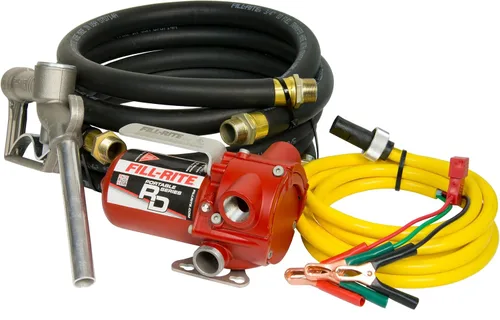 Vista 9 de Fill-Rite RD812NN - Bomba portátil de transferencia de combustible de 12 V, 8 GPM con cable de alimentación