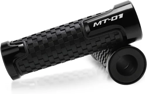 Vista 8 de Mango de motocicleta de 7/8 pulgadas, 0.866 in, agarre de manillar de carreras para Y&AMAHA MT01 MT09 FJ09 MT03 MT25 MT10 FZ10 MT-01 2018 2019 2020