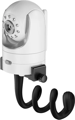 Vista 8 de A2C Soporte universal flexible para cámara de bebé compatible con óptica infantil DXR 8 DXR-8 Pro, VTech, ANMEATE, soporte para la mayoría