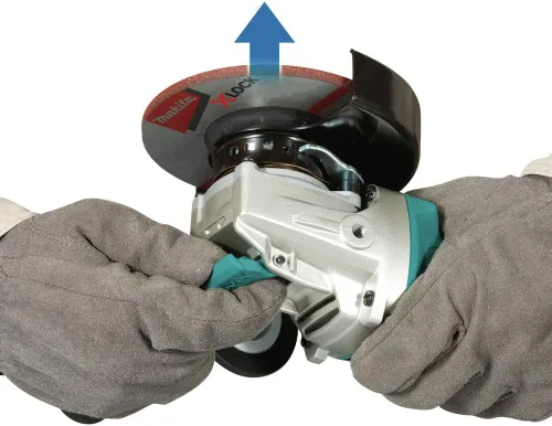Vista 6 de Makita XAG26Z 18V LXT® Amoladora Angular Inalámbrica Sin Escobillas de 4-1/2” / 5" con Interruptor de Palanca X-LOCK LXT® de Iones de Litio