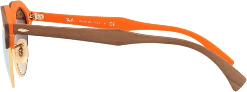 Vista 4 de Ray-Ban RB4246m Clubhouse - Gafas de sol redondas de madera