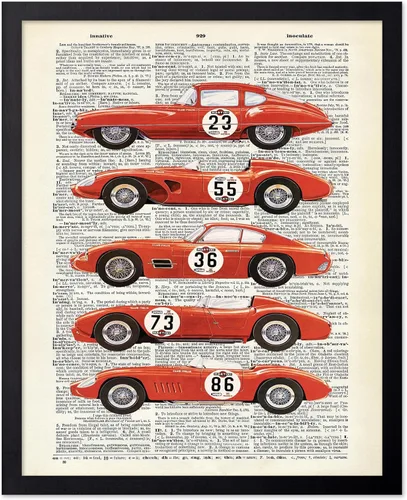 Vista 25 de Poster Master Póster de Arte del Diccionario - Impresión Retro de Mujer Soldadora - Arte de Sándwich de Queso a la Parrilla - Regalo para Ella