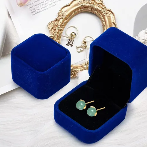 Vista 86 de Jade Earrings Studs,Green Jade Earrings for Women,925 Sterling Silver Earrings Studs for Sensitive Ears,Handmade Jade Earrings for Birthday