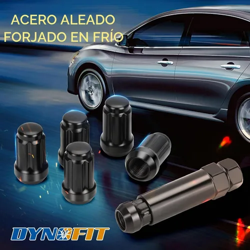 Vista 7 de Dynofit Tuercas de llanta de 1/2-20 para Explorer Wrangler, 20 piezas