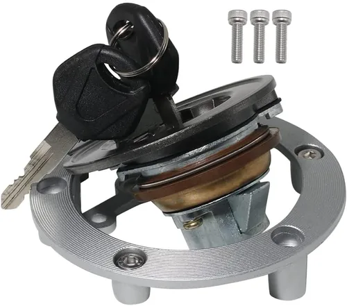 Vista 2 de Tapones de gasolina y llaves de tapa de gasolina para motocicleta para Yamaha 5JJ-24602-00 39P-24602-00 2CR-24602-00 para Yamaha YZF R1 R6 R6S, FZ1