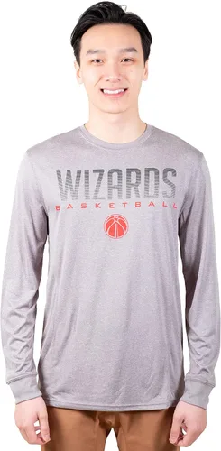 Vista 33 de Ultra Game Camiseta deportiva de manga larga oficial de la NBA para hombre, de secado rápido