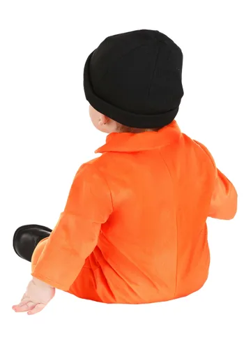 Vista 2 de Disfraz de Bebé Prisionero de Nueve Meses Multicolor